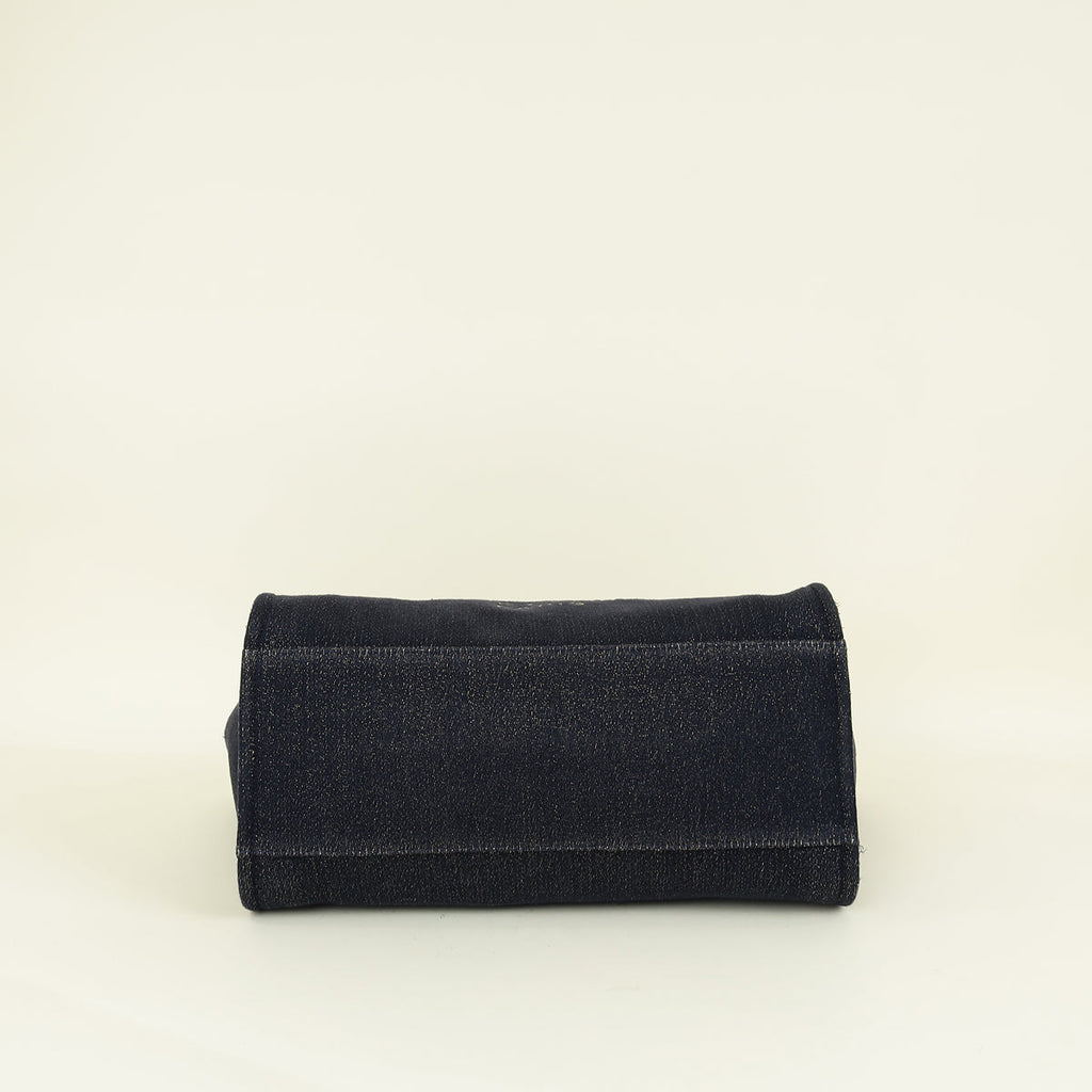 Chanel Bicolor Deauville Shopping Tote Bag
