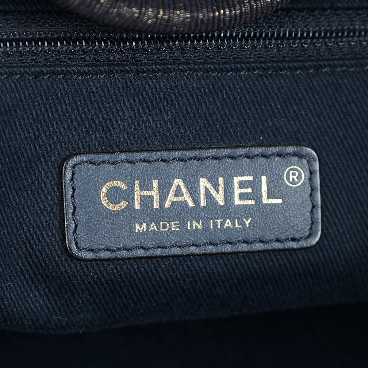 Chanel Bicolor Deauville Shopping Tote Bag
