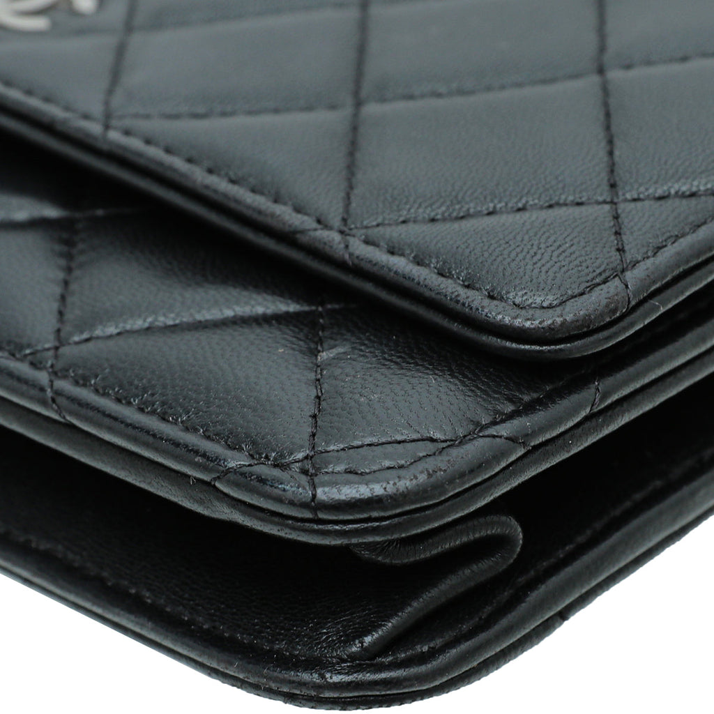 Chanel Black Classic Wallet on Chain