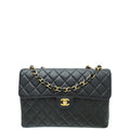 Chanel Black Vintage CC Flap Bag