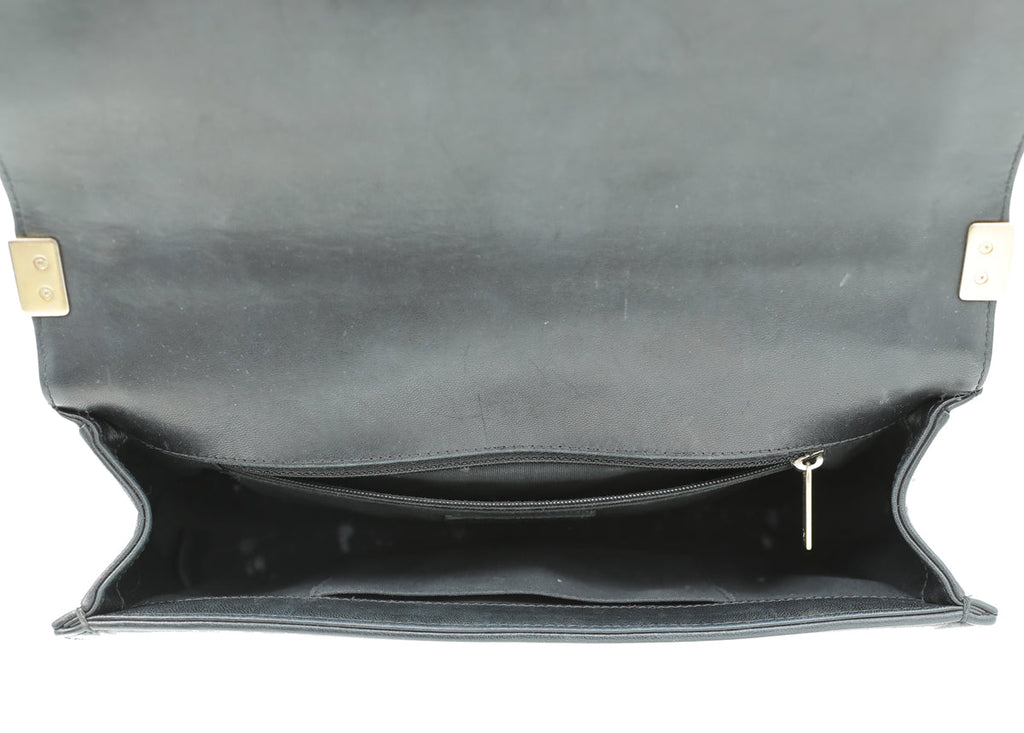 Chanel Black Le Boy New Medium Bag
