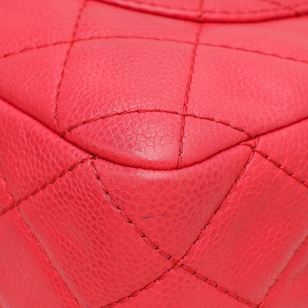 Chanel Red CC Flap Bag