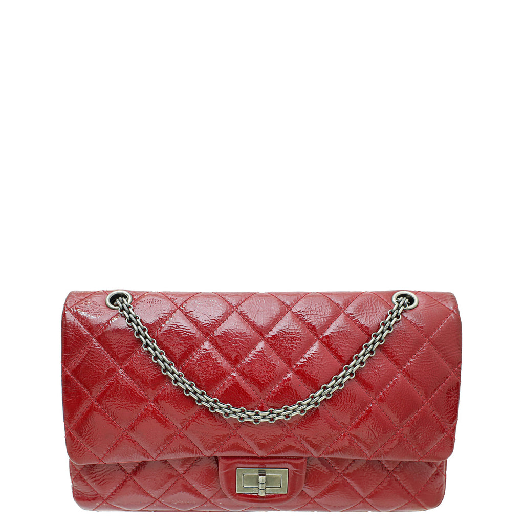 Chanel Dark Red 2.55 Reissue Double Flap 227 Bag