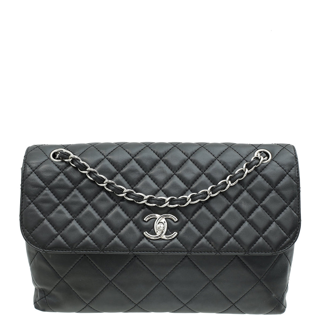 Chanel Black CC In-The-Business Flap Bag