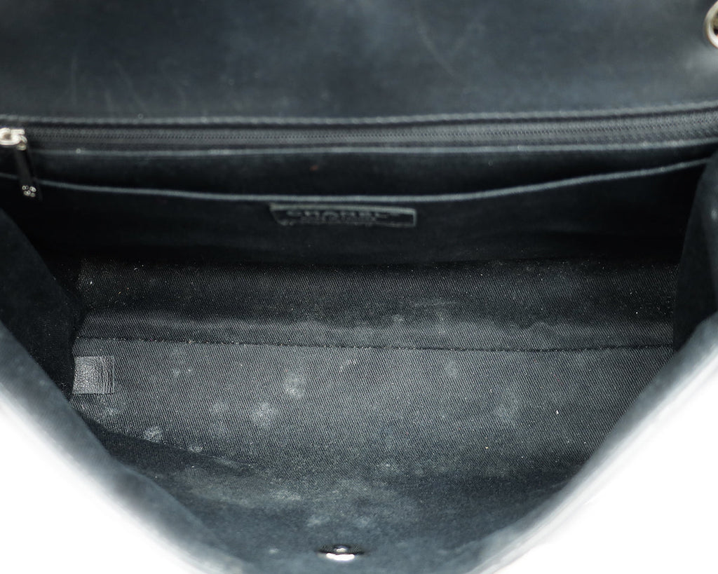 Chanel Black CC In-The-Business Flap Bag