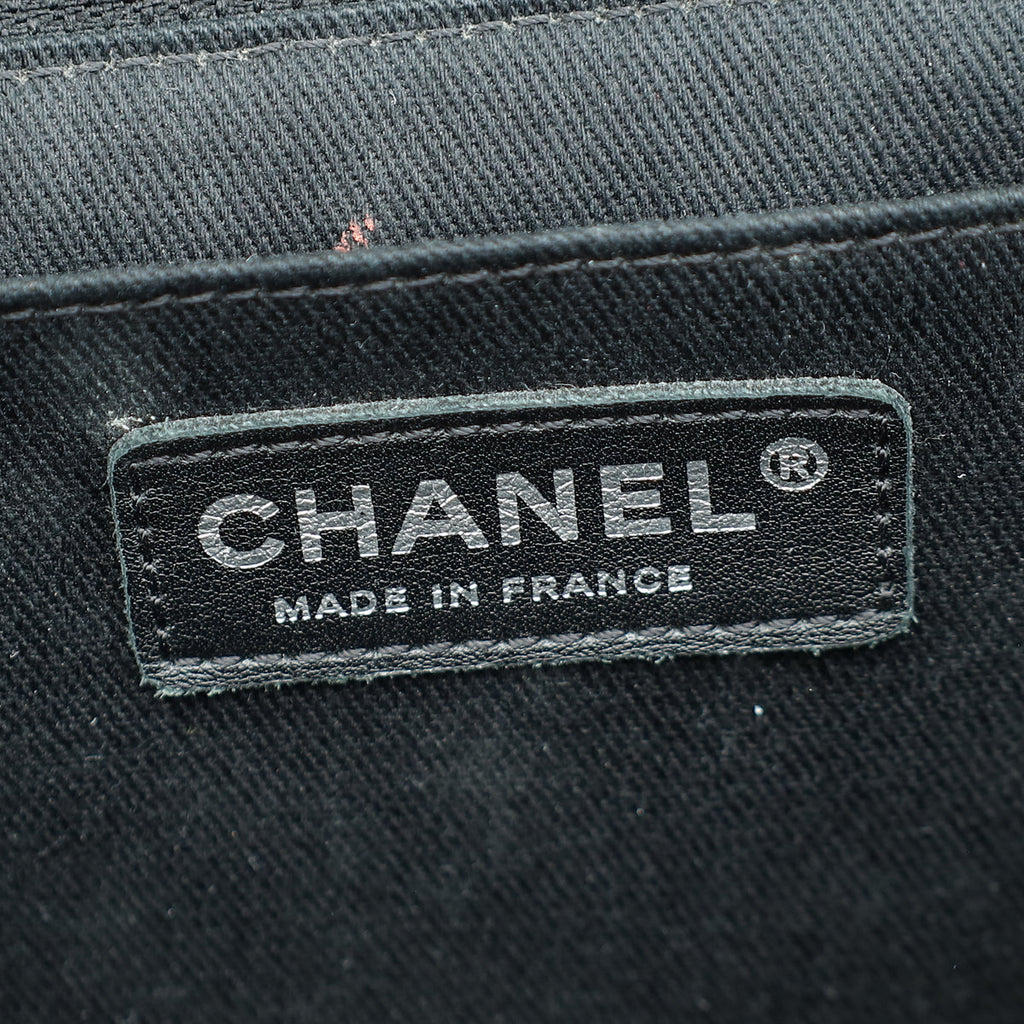 Chanel Black CC In-The-Business Flap Bag