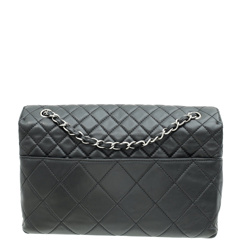Chanel Black CC In-The-Business Flap Bag