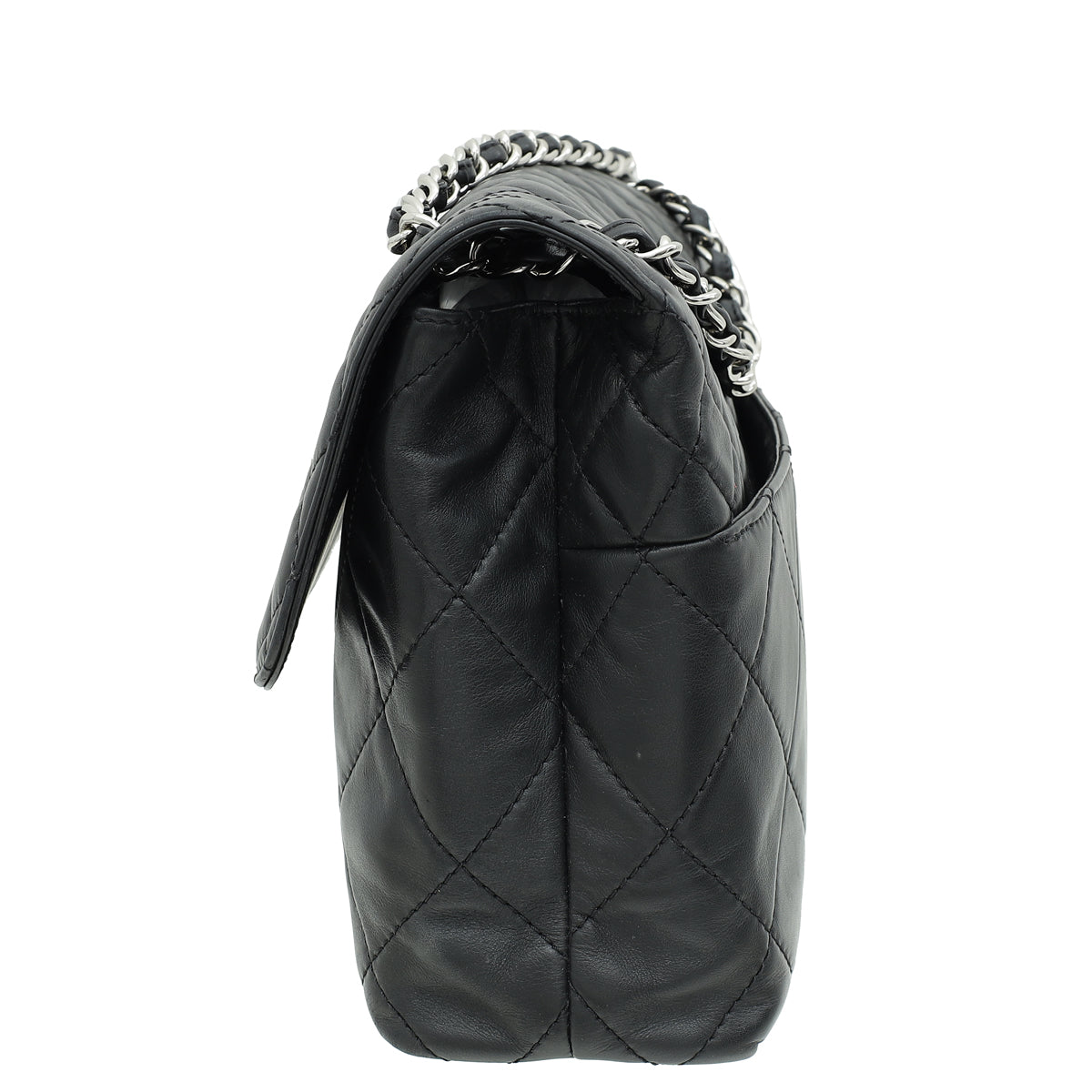 Chanel Black CC In-The-Business Flap Bag