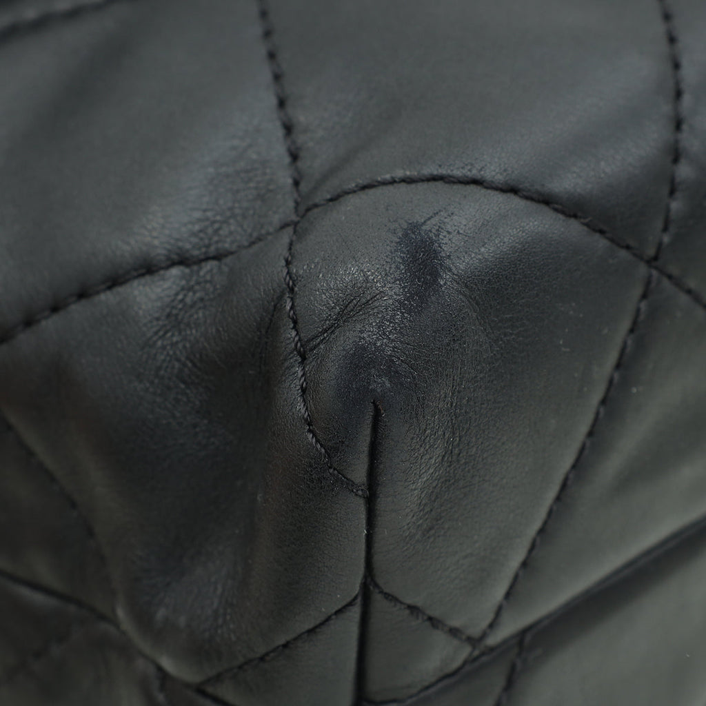 Chanel Black CC In-The-Business Flap Bag