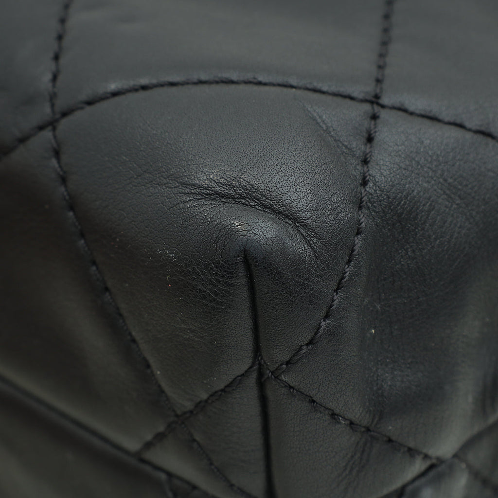 Chanel Black CC In-The-Business Flap Bag