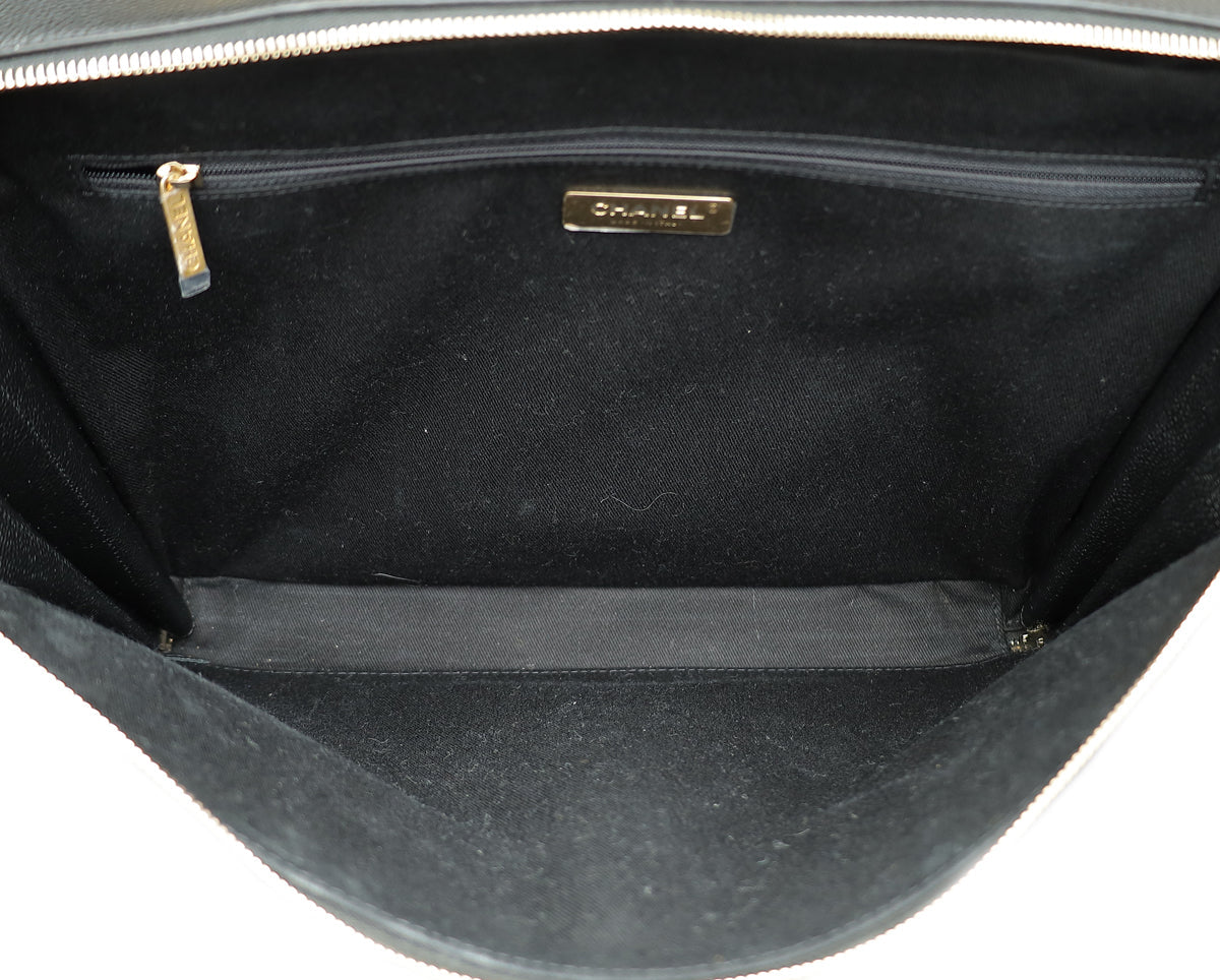 Chanel Black Business Briefcase Bag