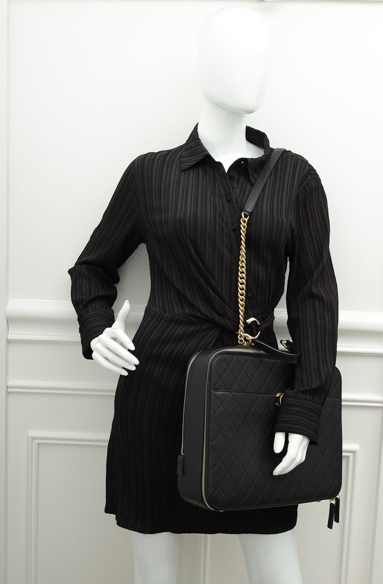 Chanel Black Business Briefcase Bag