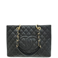 Chanel Black CC GST Medium Bag