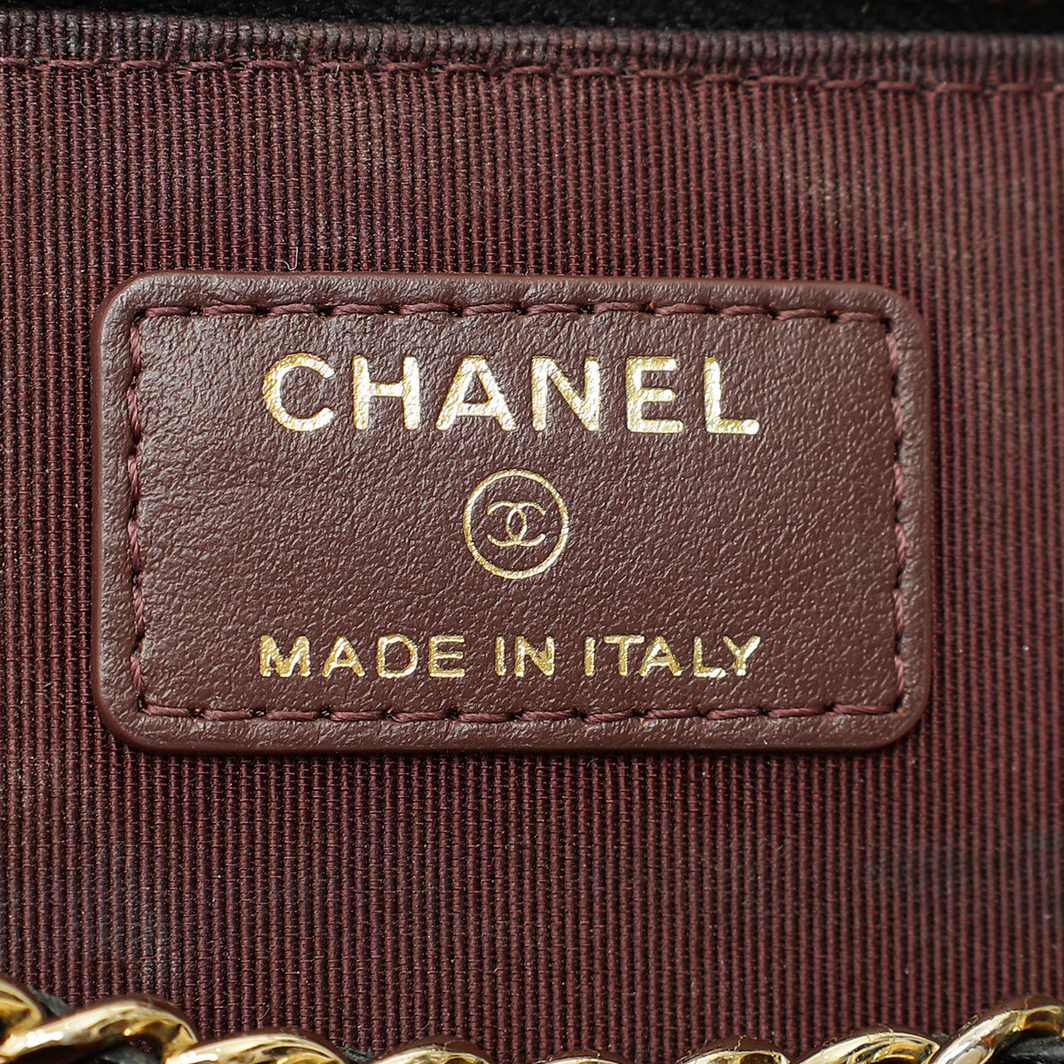 Chanel Black CC Vanity Bag