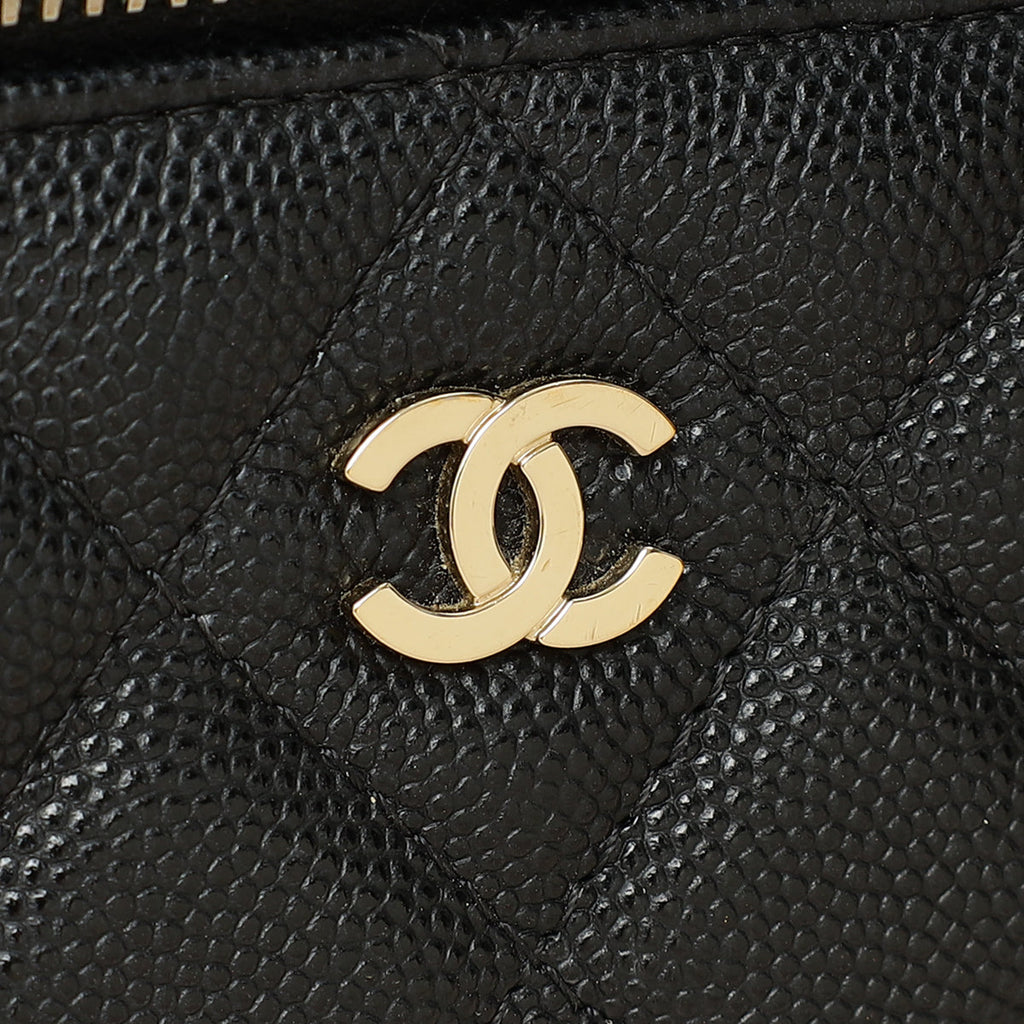 Chanel Black CC Vanity Bag