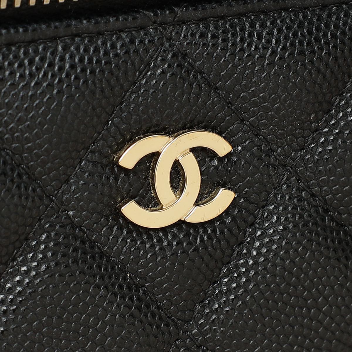 Chanel Black CC Vanity Bag
