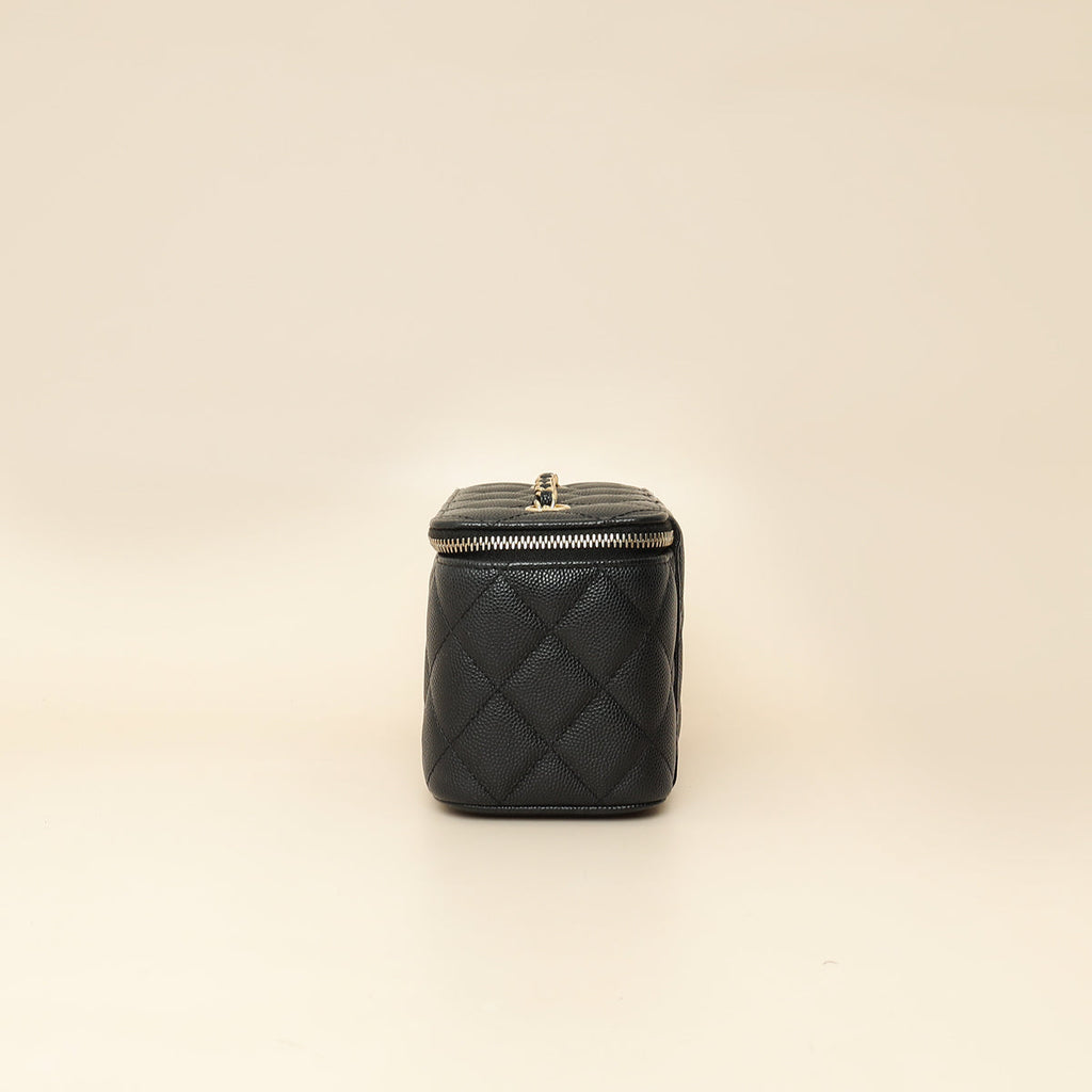 Chanel Black CC Vanity Bag