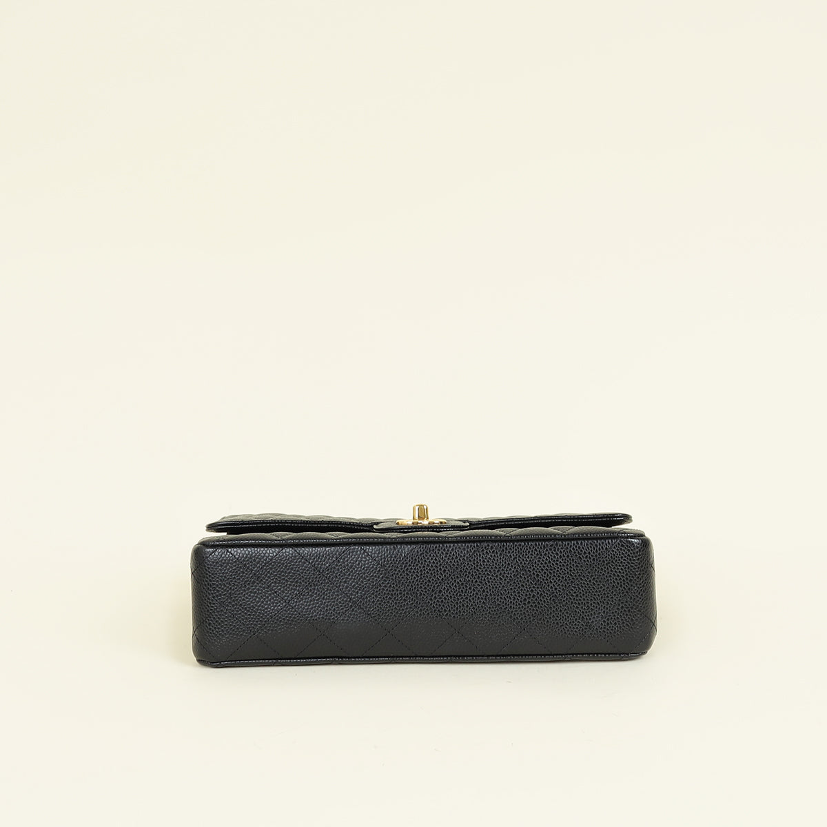 Chanel Black Classic Double Flap Medium Bag