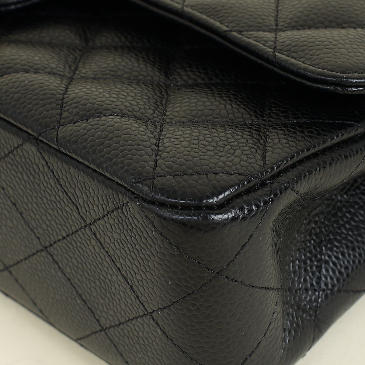 Chanel Black Classic Double Flap Medium Bag