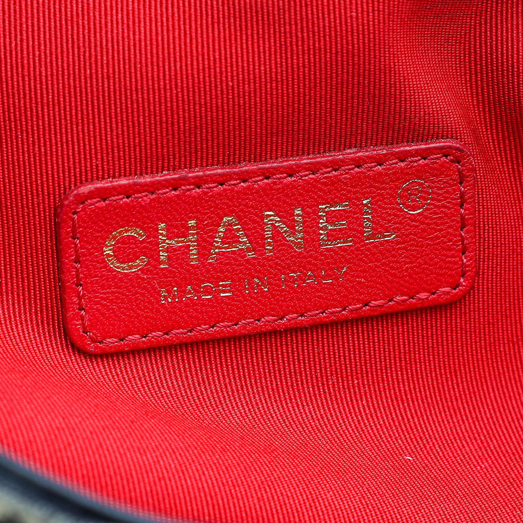 Chanel Bicolor CC Coco Sailor Jersey Flap Jumbo Bag
