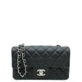 Chanel Black CC Classic Mini Rectangular Flap Bag