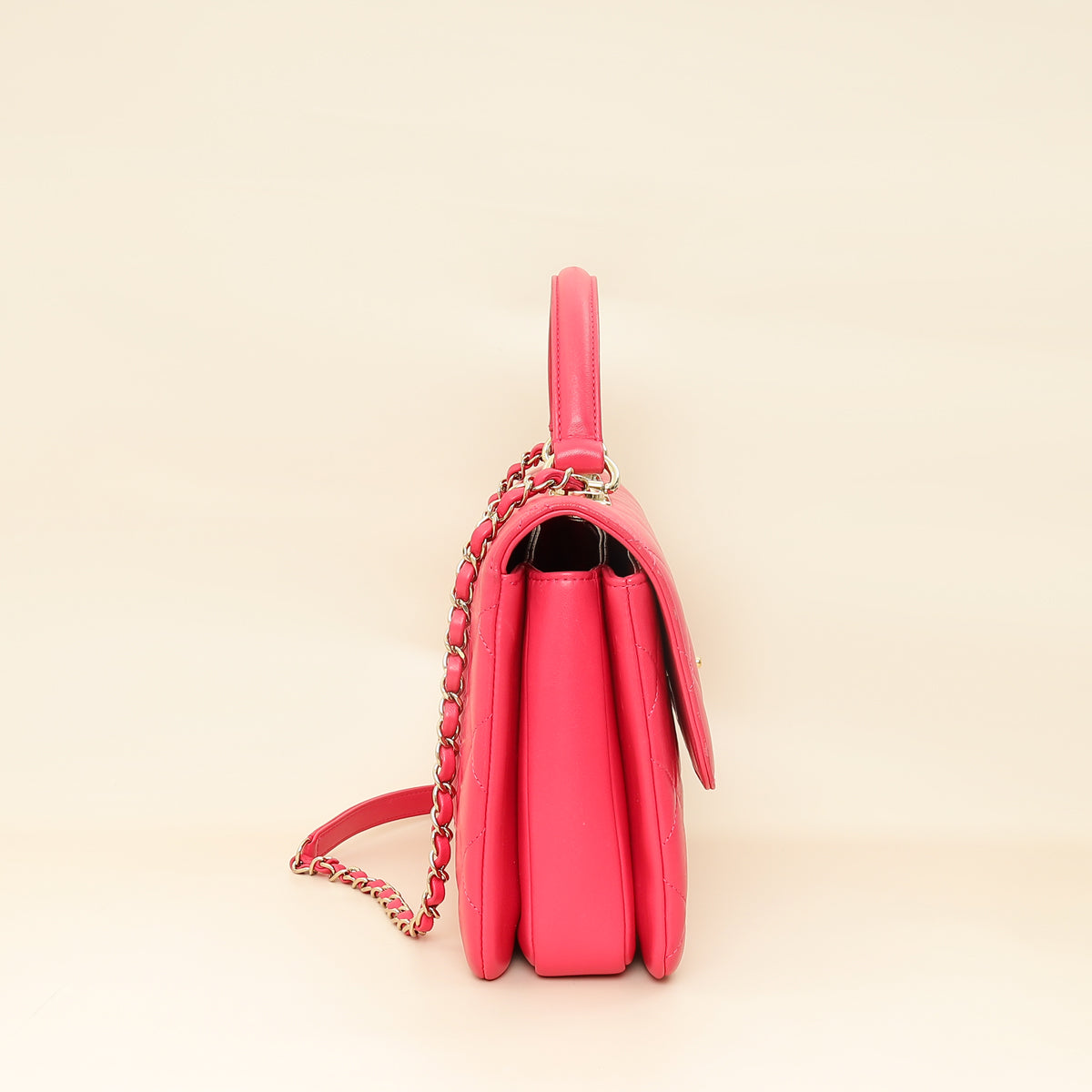 Chanel Hot Pink CC Trendy Flap Bag