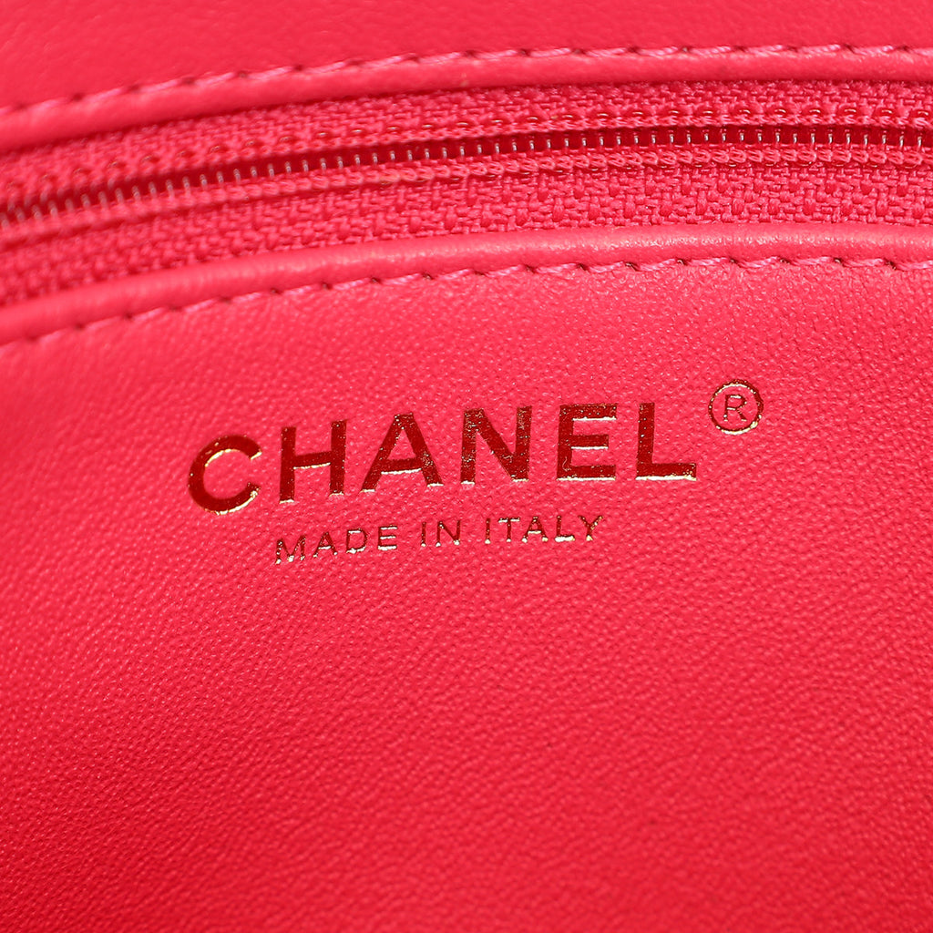 Chanel Hot Pink CC Trendy Flap Bag