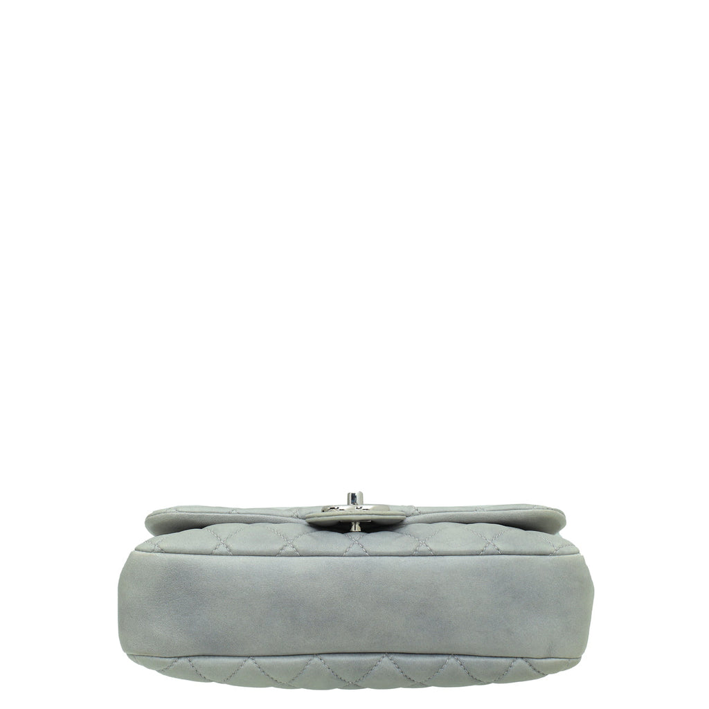 Chanel Grey CC Soft Flap Bag