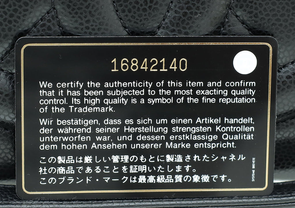 Chanel Black Timeless CC Shopping Tote Medium Bag