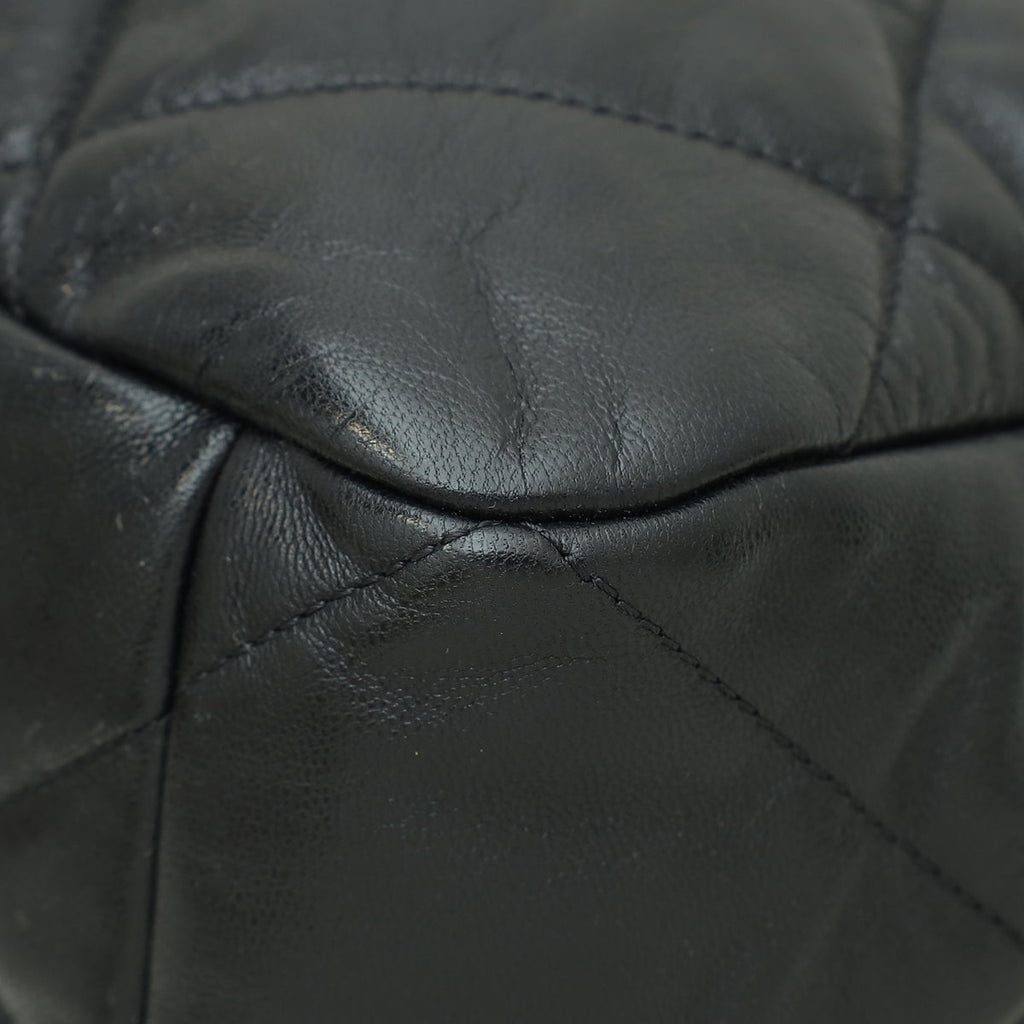 Chanel Black CC 19 Maxi Flap Bag