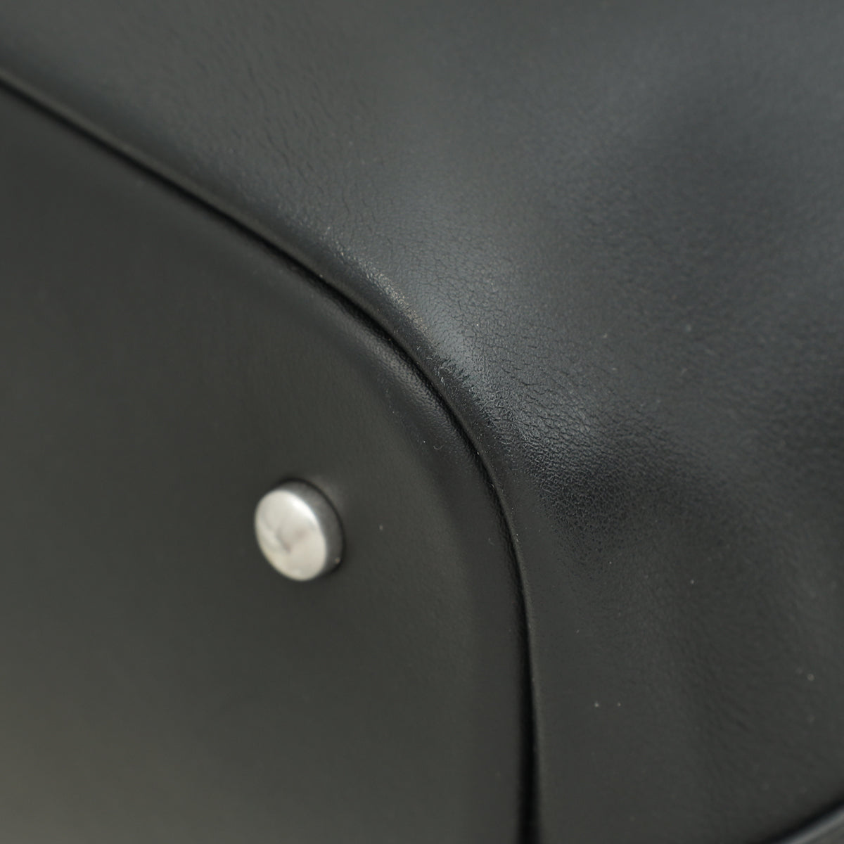 Chanel Black Coco Eyelets Shopping Tote Bag