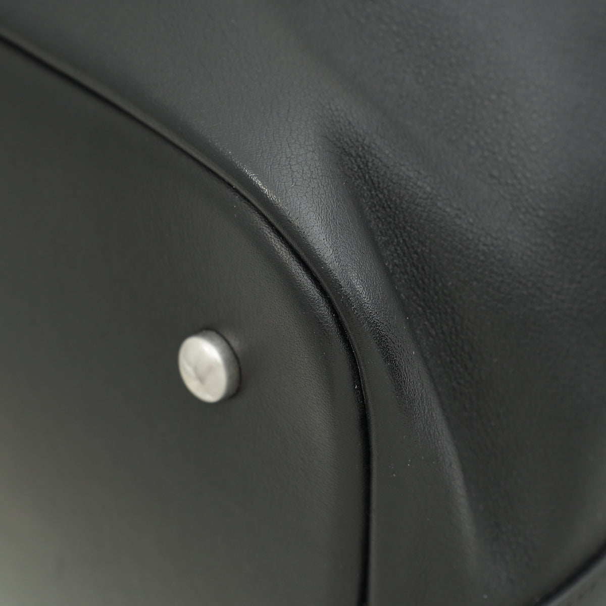 Chanel Black Coco Eyelets Shopping Tote Bag