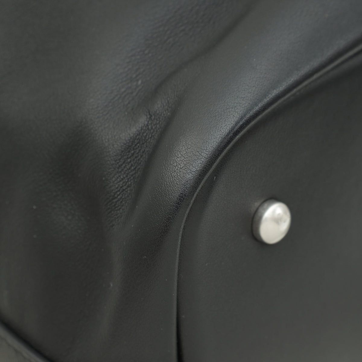Chanel Black Coco Eyelets Shopping Tote Bag