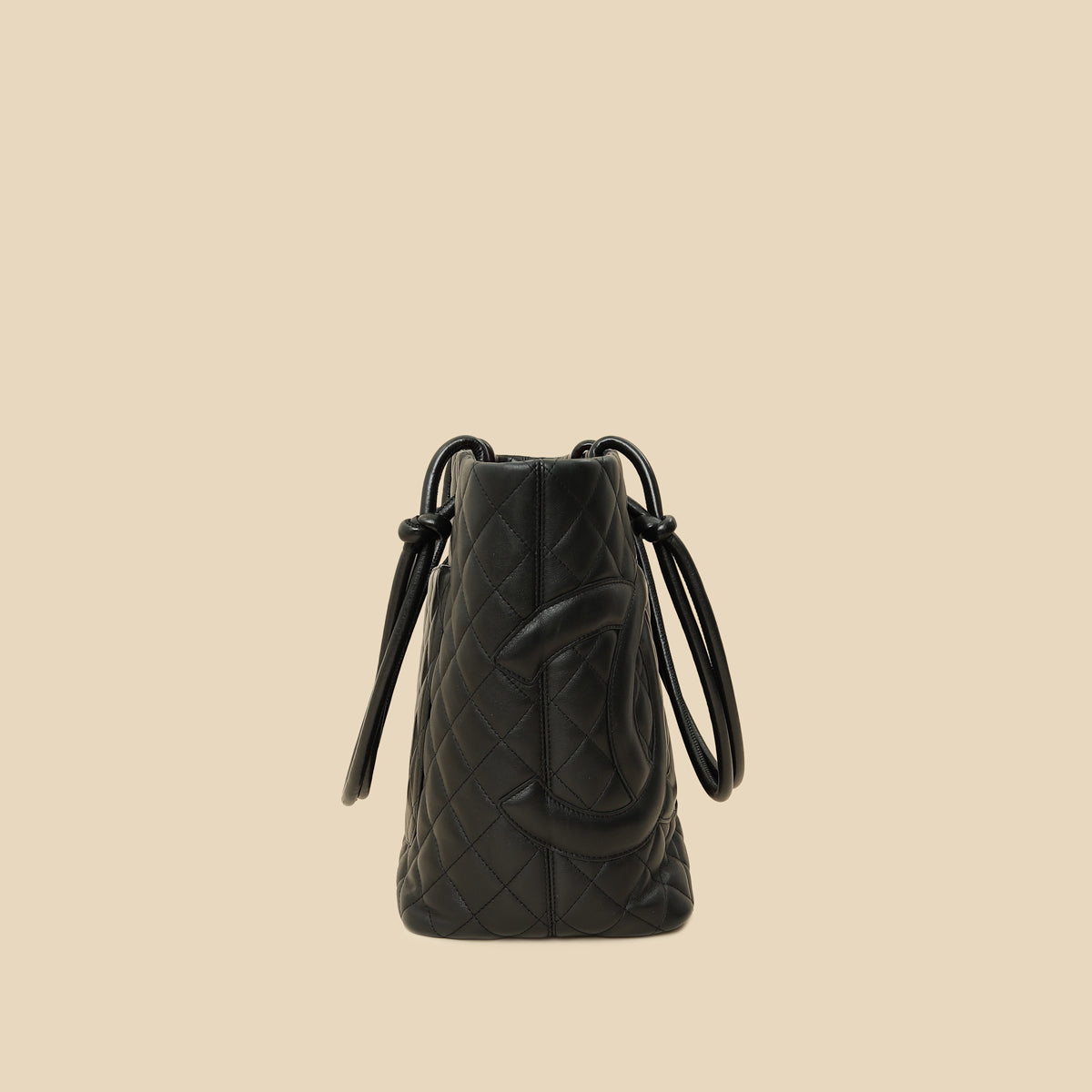 Chanel Black Cambon Ligne Large Tote Bag