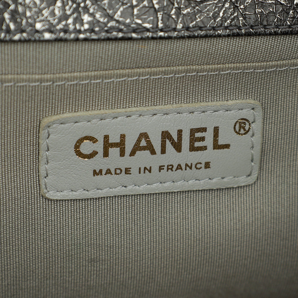 Chanel Bicolor Le Boy Cracked Medium Bag