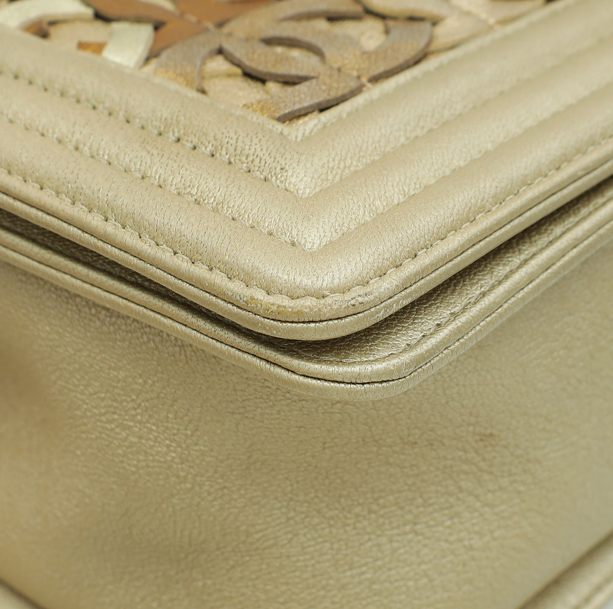 Chanel Bicolor Ltd. Ed. CC Embellished Boy Medium Bag