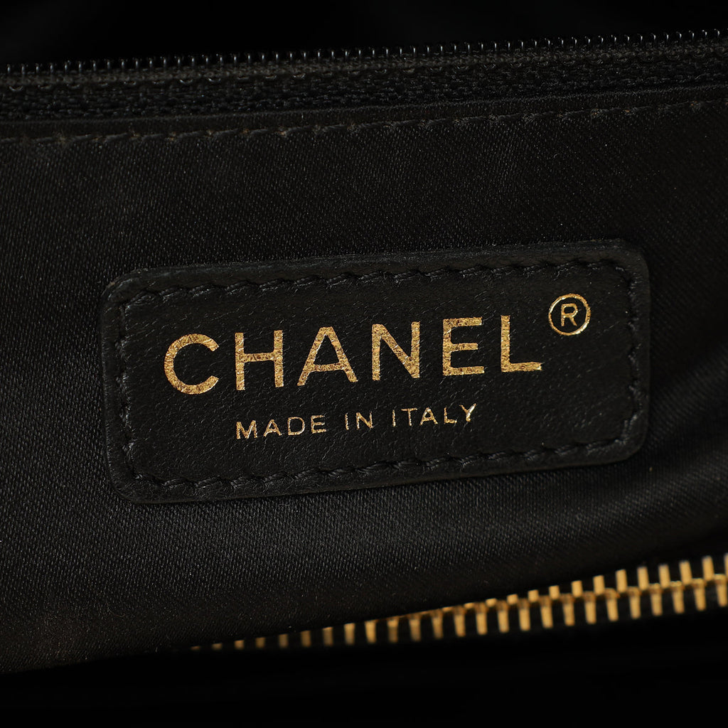 Chanel Black Grand Shopping Tote (GST) Medium Bag