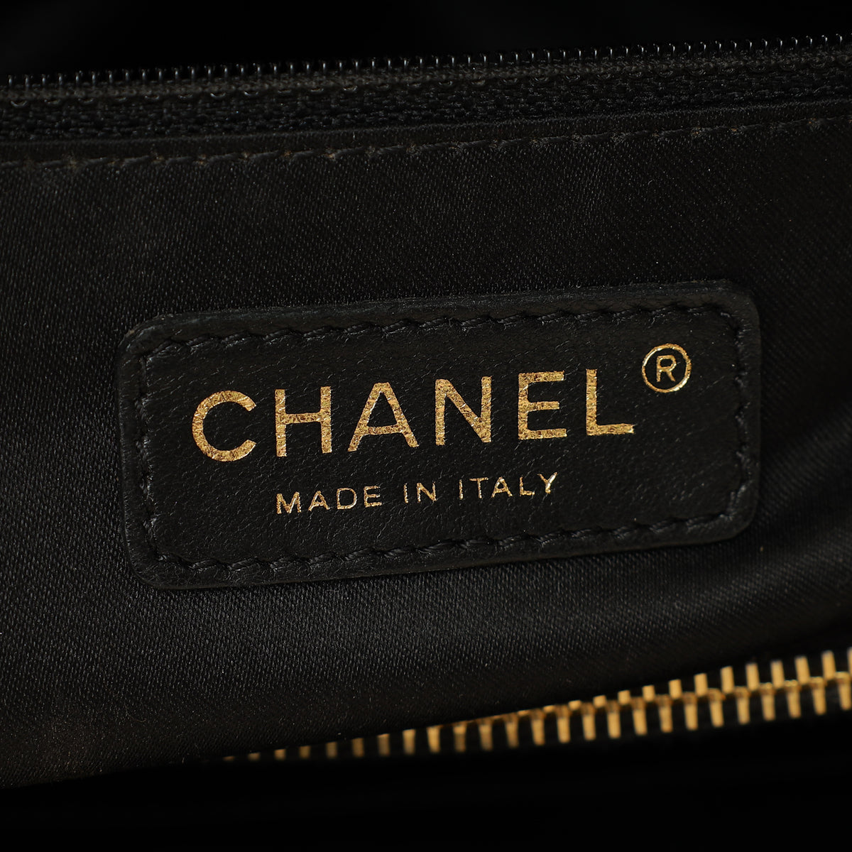 Chanel Black Grand Shopping Tote (GST) Medium Bag