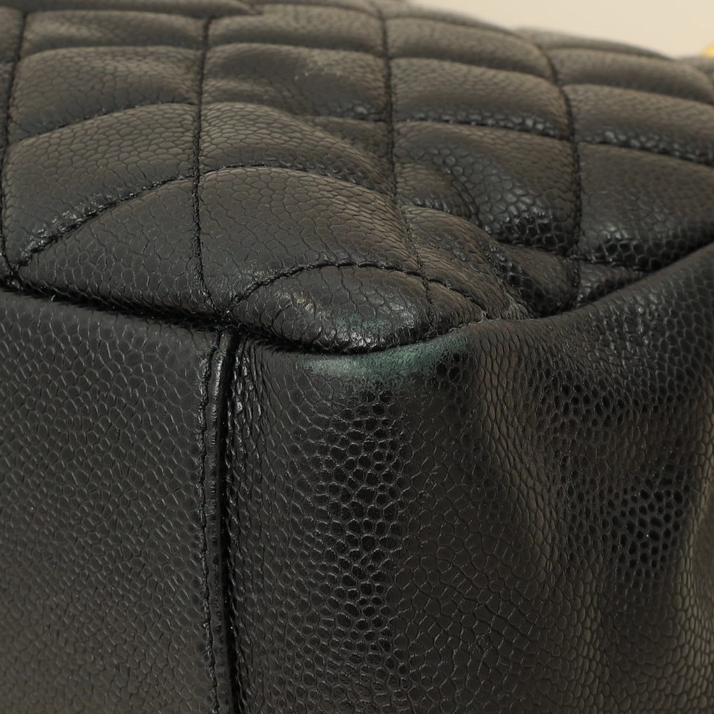 Chanel Black Grand Shopping Tote (GST) Medium Bag