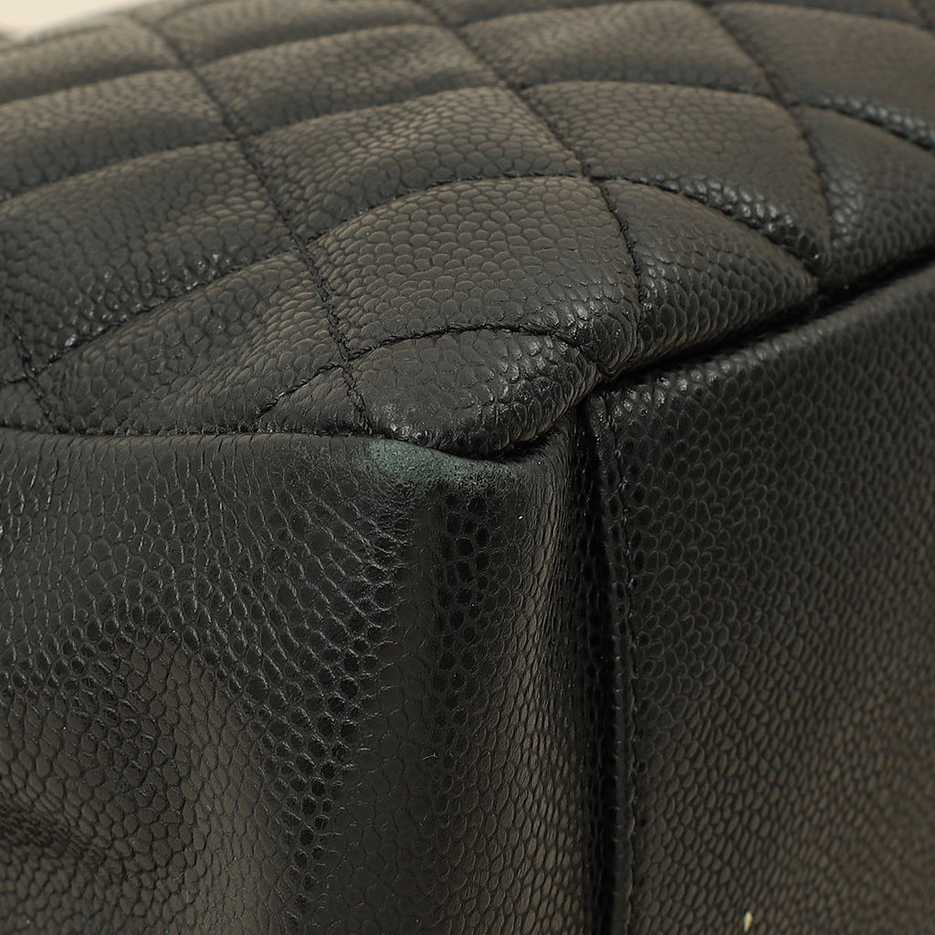 Chanel Black Grand Shopping Tote (GST) Medium Bag