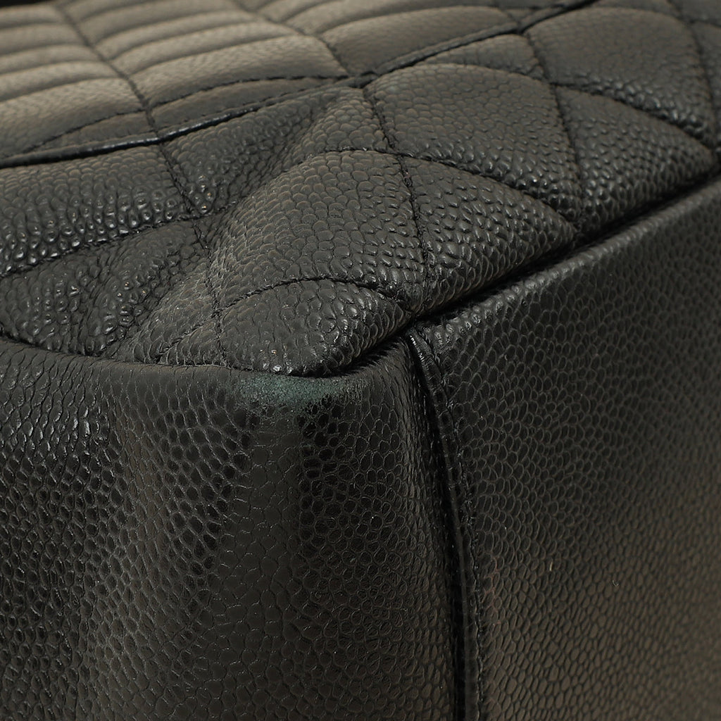 Chanel Black Grand Shopping Tote (GST) Medium Bag