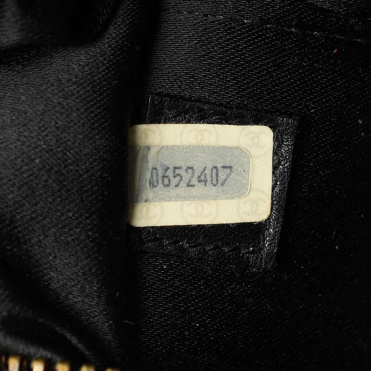 Chanel Black Vintage Stitched Duffle Bag