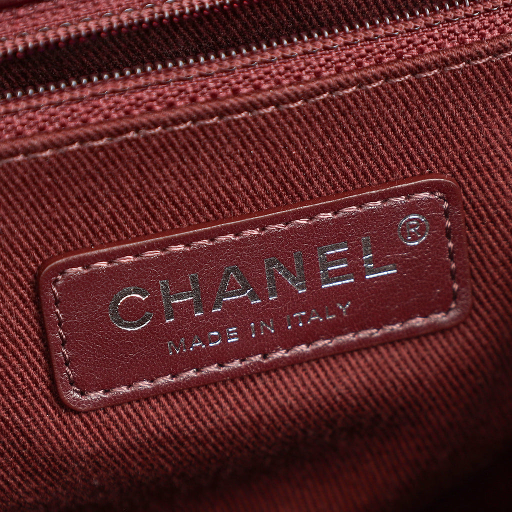 Chanel Burgundy Perfect Edge Flap Medium Bag