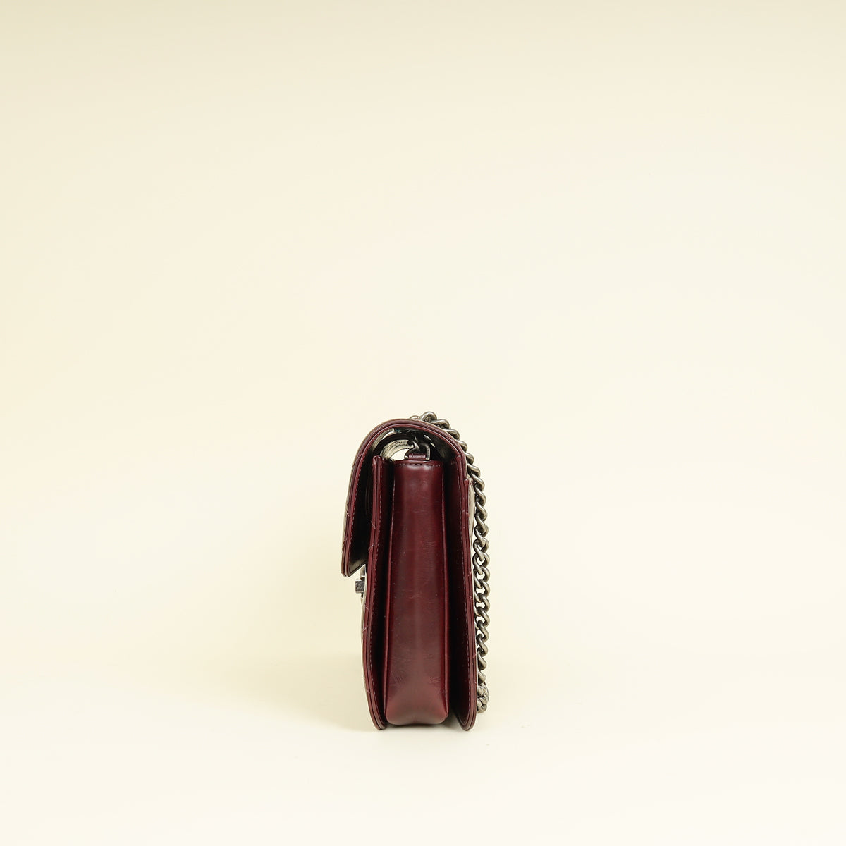 Chanel Burgundy Perfect Edge Flap Medium Bag