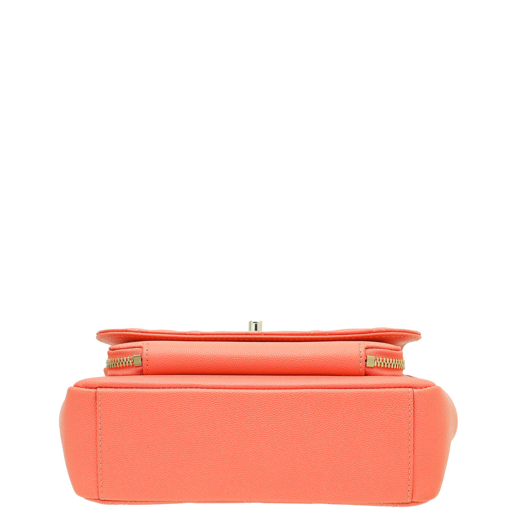 Chanel Coral Business Affinity Small Flap Bag