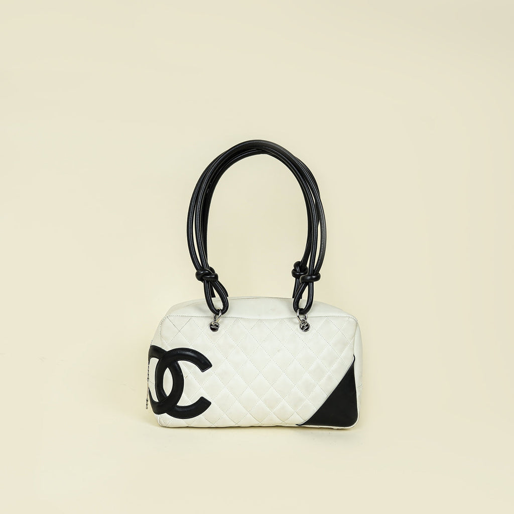 Chanel Bicolor CC Cambon Bowler Bag