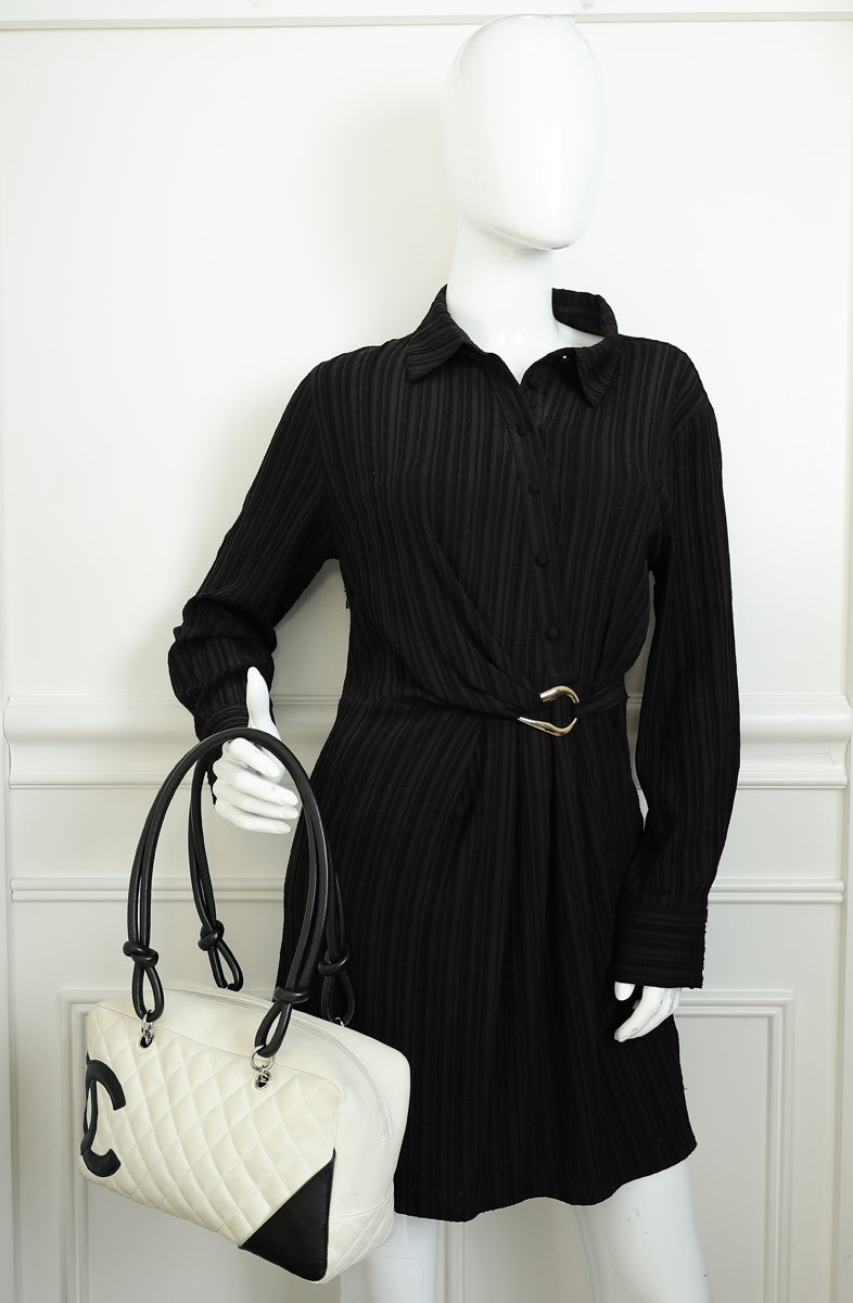 Chanel Bicolor CC Cambon Bowler Bag