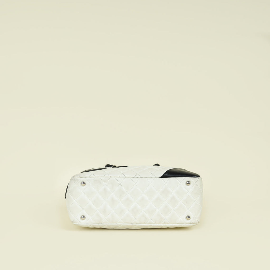 Chanel Bicolor CC Cambon Bowler Bag