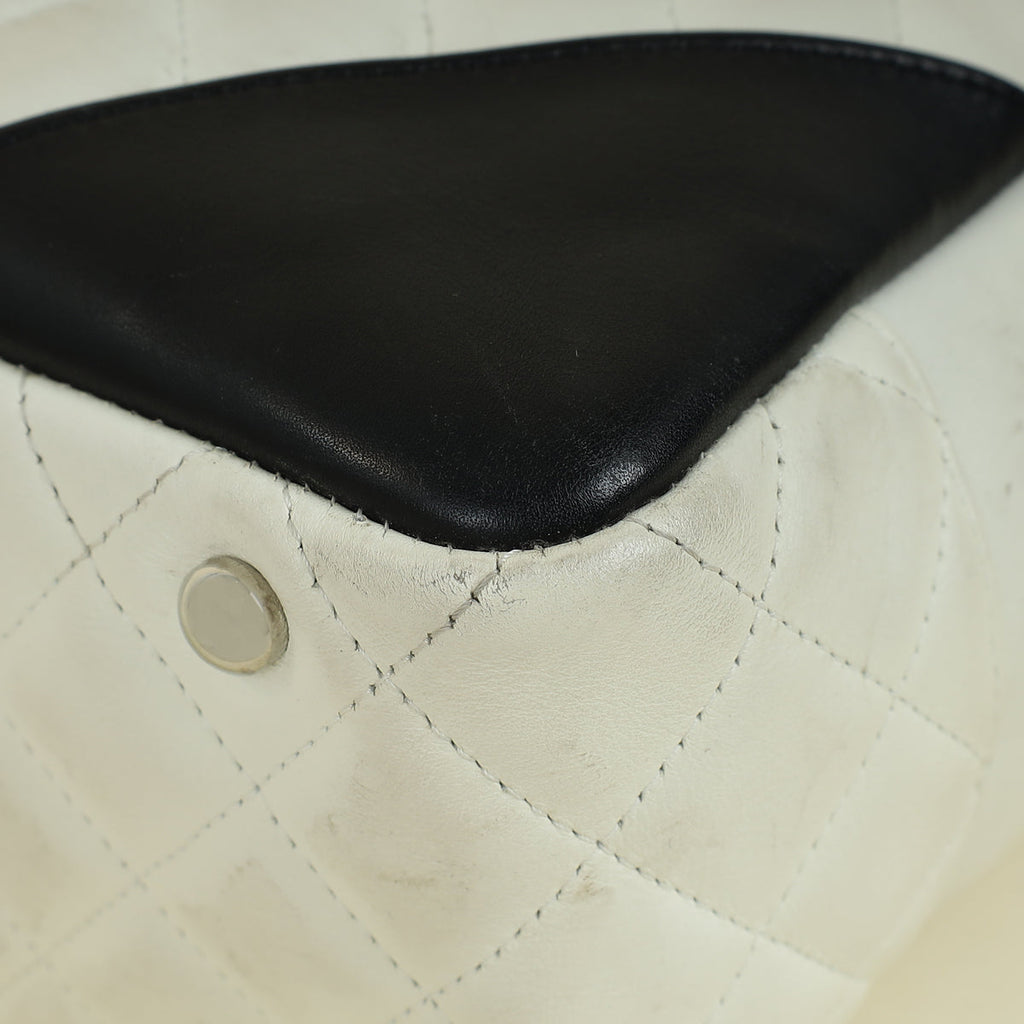 Chanel Bicolor CC Cambon Bowler Bag
