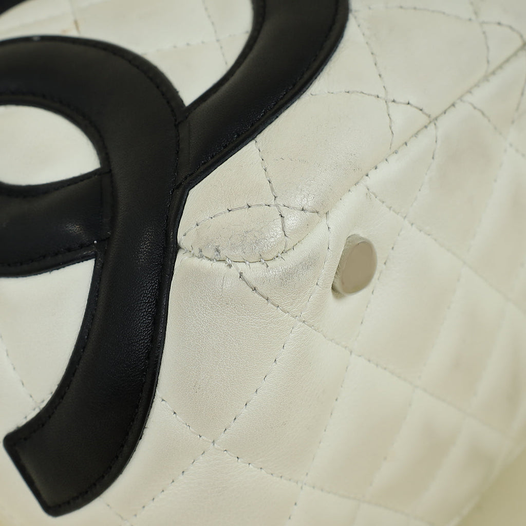 Chanel Bicolor CC Cambon Bowler Bag